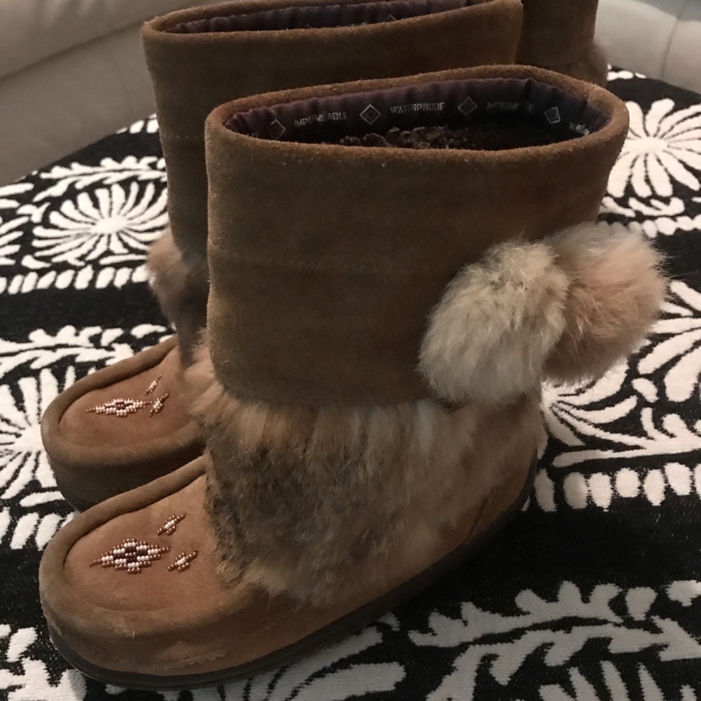 2 pair waterproof mukluks